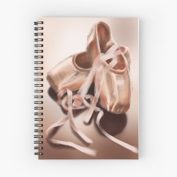 Item preview, Painterly Ballet Pointe Shoes designed and sold by Kametzia.