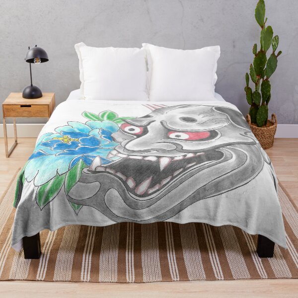 Item preview, Hannya and Peony designed and sold by Bwolff97.