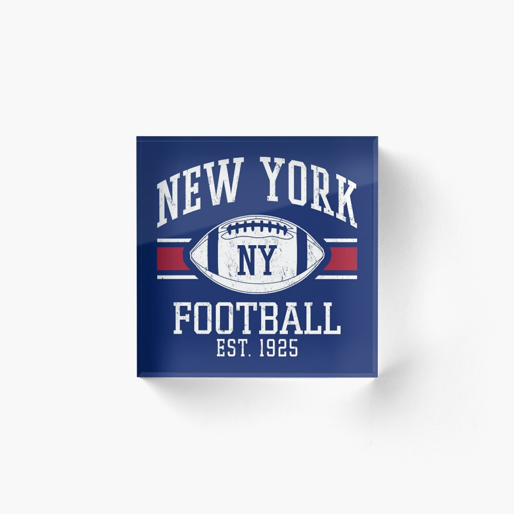 Vintage New York Football Team Retro NY Giants Goalline Sport | Art Board  Print