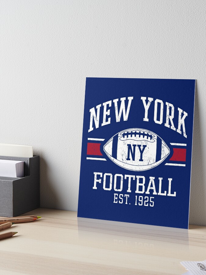 New York Giants NFL Football Team Premium Felt Wall Banner