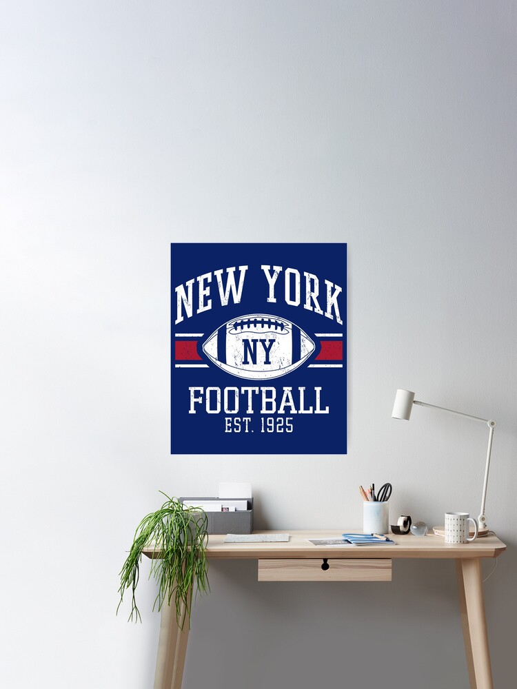 NFL NY Giants Posters, Football Wall Art Prints & Sports Room Decor