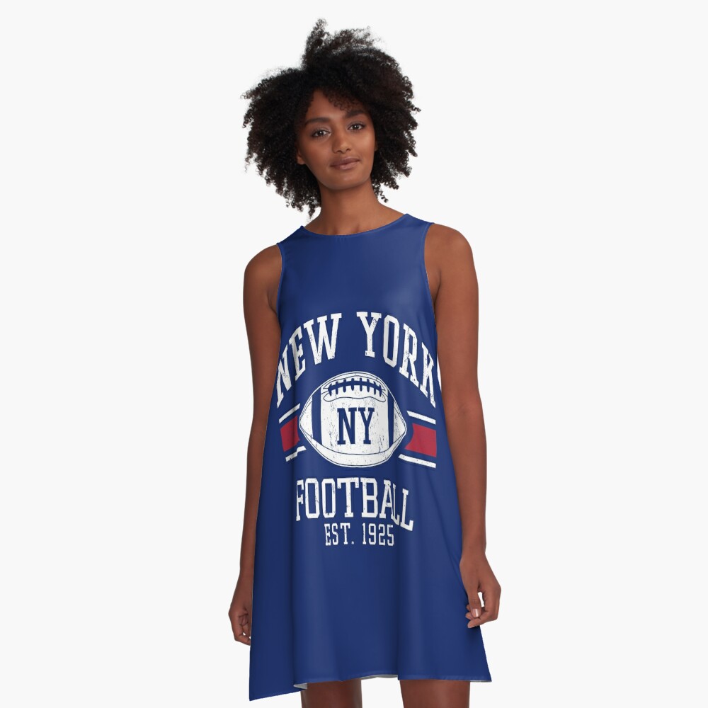 New York Giants Dress, Giants Cheer Skirt, Dress Jersey