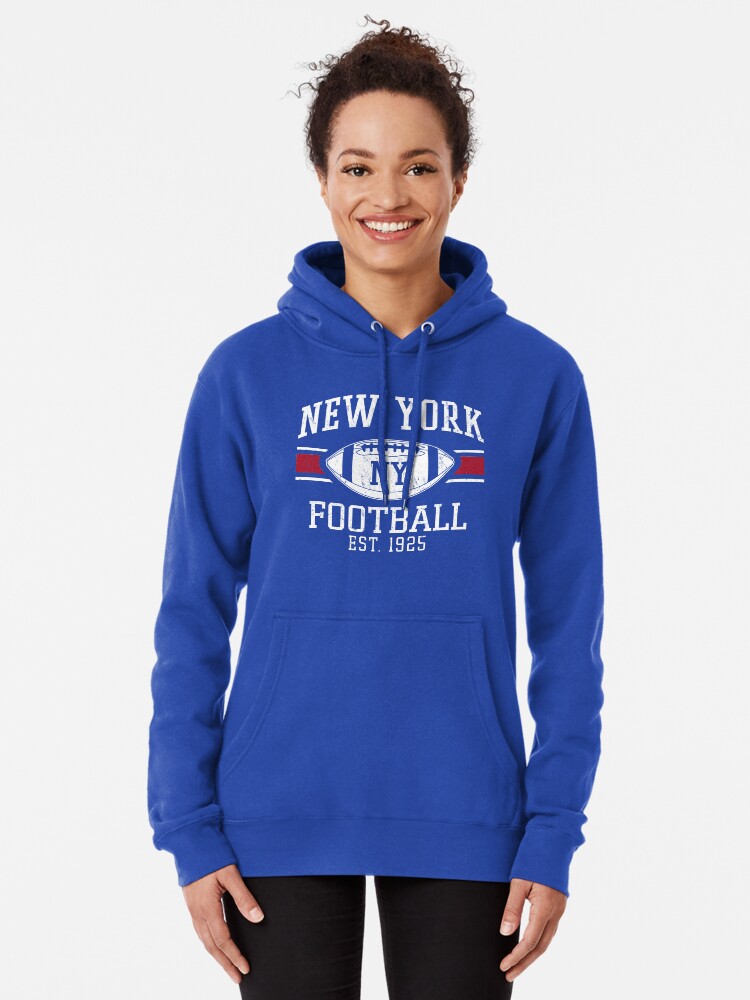 Vintage New York Football Team Retro NY Giants Goalline Sport Pullover Hoodie for Sale by UioniTaomis Redbubble