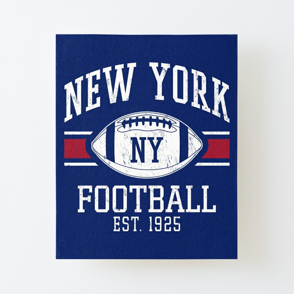 New York Giants Vintage Art Art Print