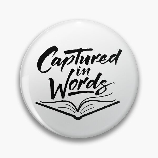 Item preview, Capturado en Words Merch - Logotipo negro designed and sold by CapturedinWords.