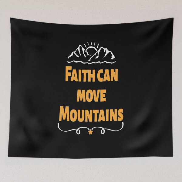 Item preview, Faith can move Mountain, Gift for you designed and sold by murad2020.