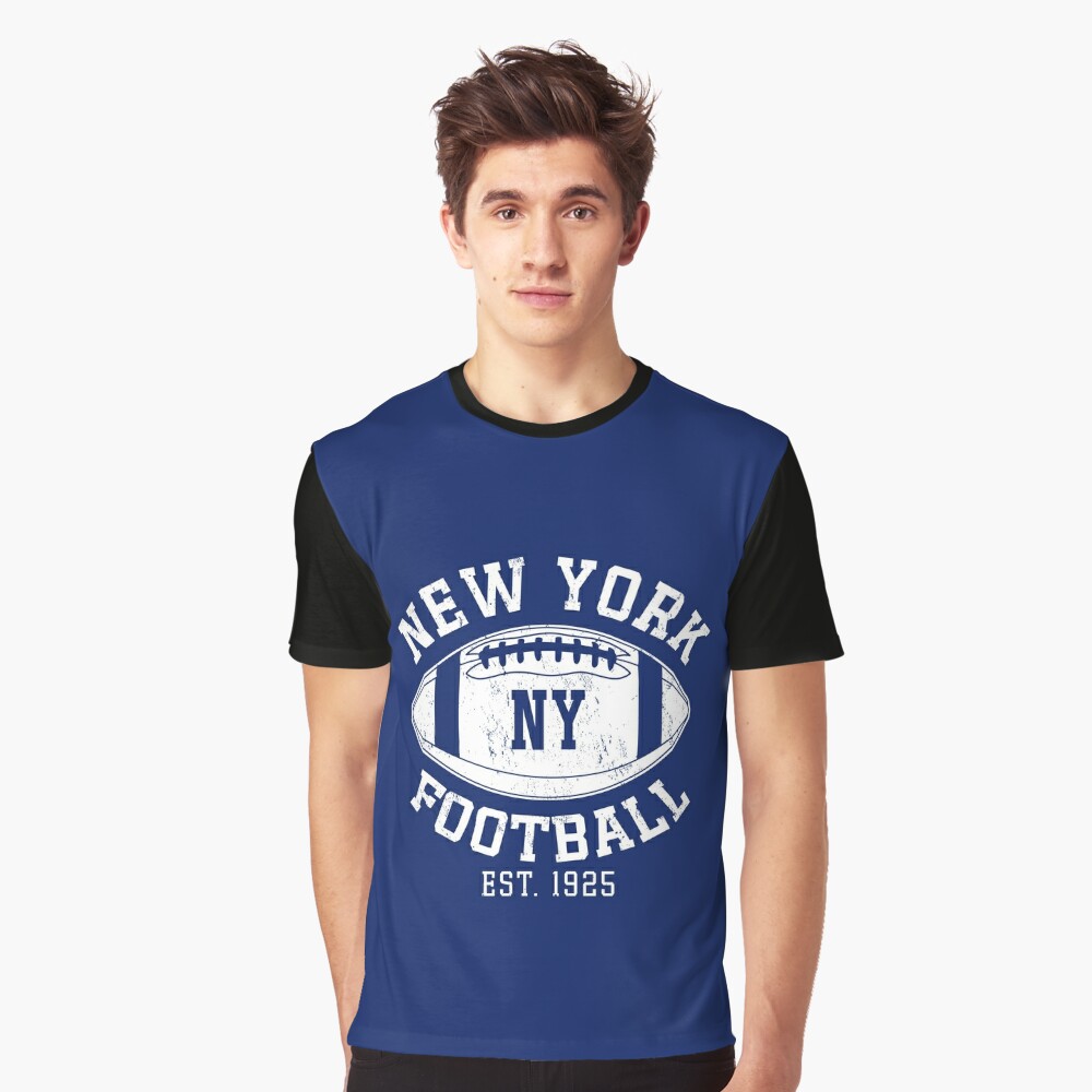 Vintage New York Football Team Retro Giants Goalline Sport Essential T- Shirt for Sale by UioniTaomis