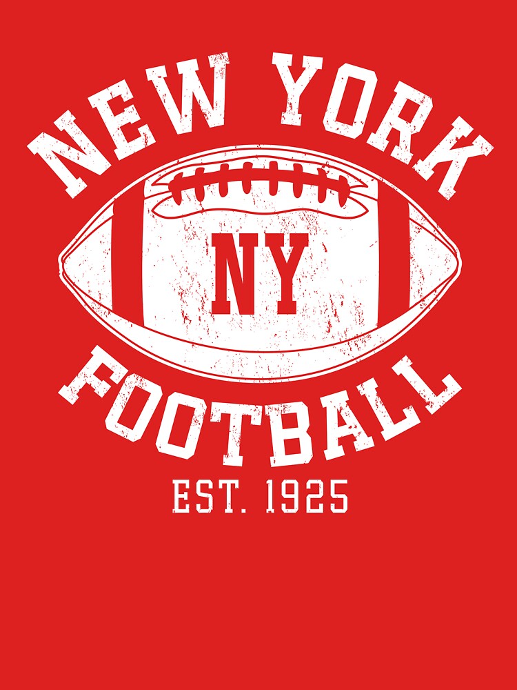 Vintage New York Football Team Retro NY Giants Goalline Sport