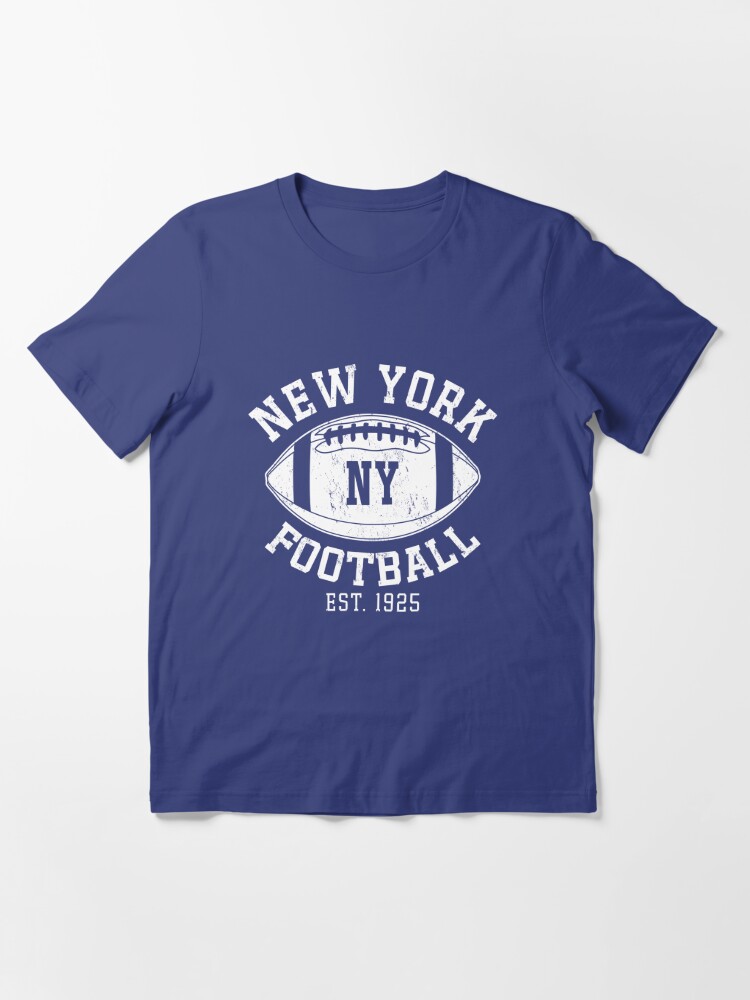 Vintage New York NY Football Team Retro Giants Goalline Sport