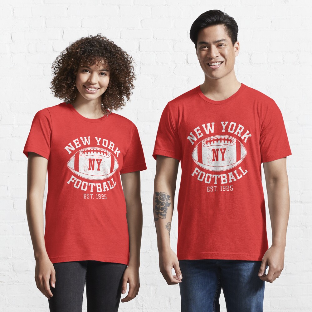 New York Giants TShirt, Trendy Vintage Retro Style NFL Unisex