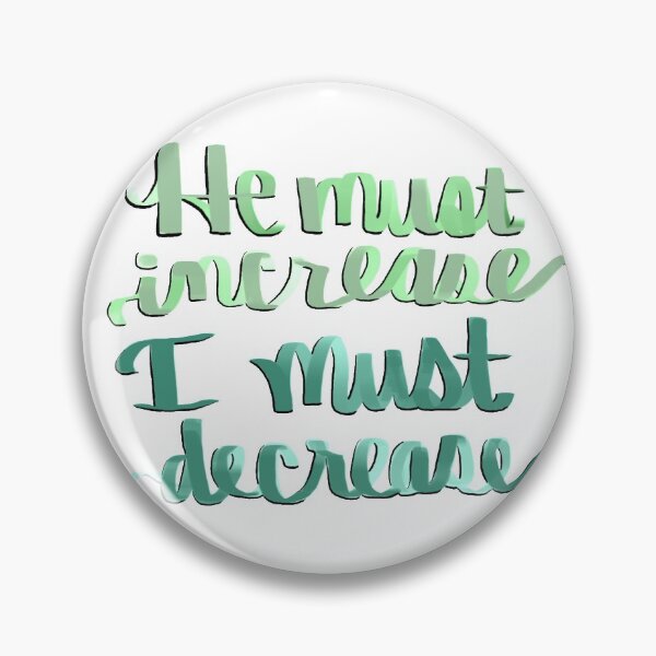 Item preview, John 3:30 designed and sold by TheLaMaShop.