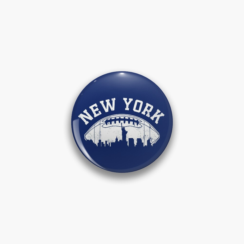 Vintage NY Giants Baseball Retro Logo - Distressed Version Pin