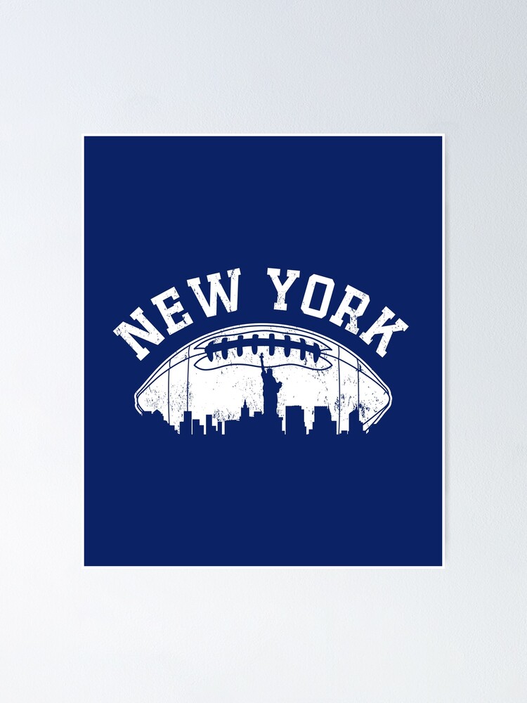 Vintage New York Football Team NY Retro Giants Goalline Sport Essential T- Shirt for Sale by UioniTaomis