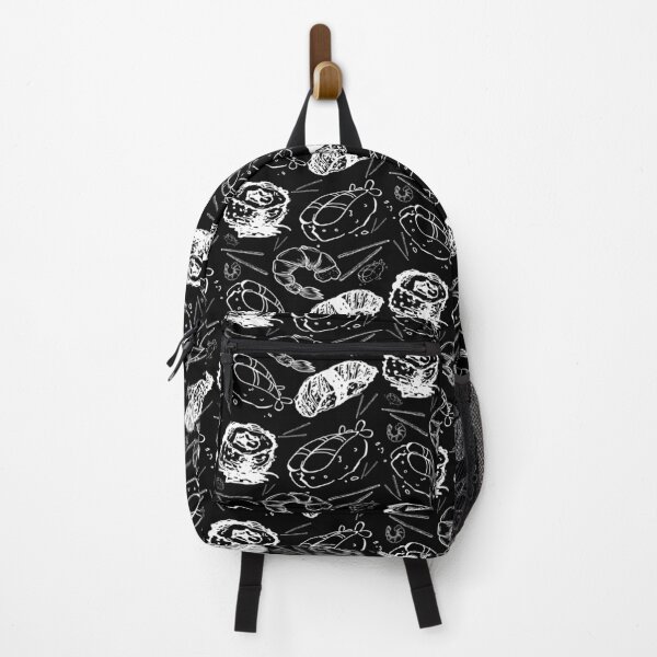 Item preview, Sushi - black and white. designed and sold by mewsis.