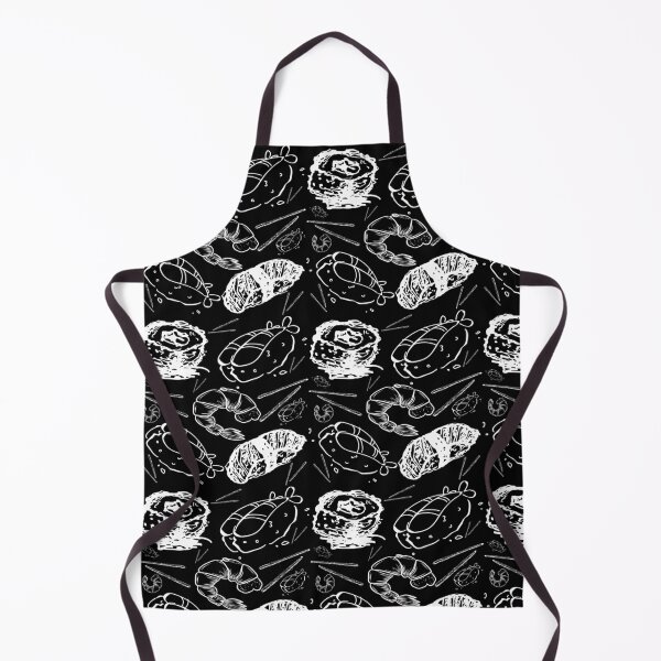 Item preview, Sushi - black and white. designed and sold by mewsis.