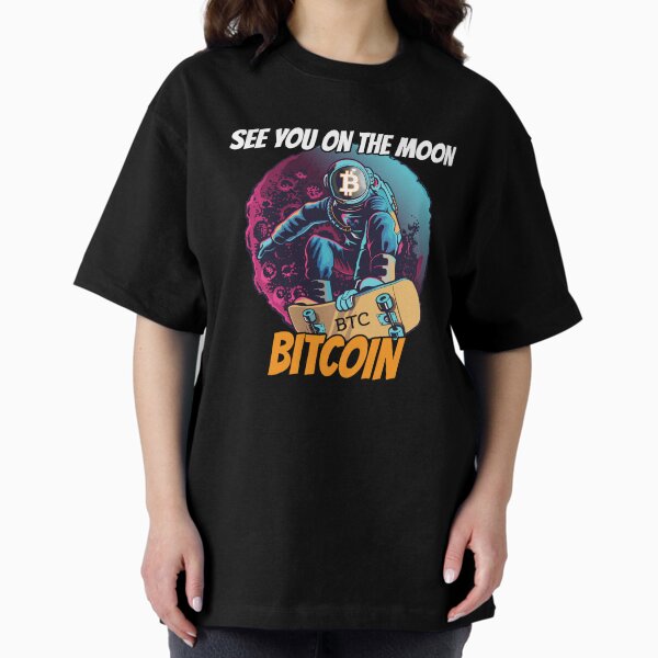 Item preview, See You on the Moon Bitcoin Cryptocurrency designed and sold by Bitcoin-Fashion.