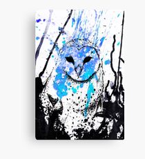 Watcher - Blue Canvas Print