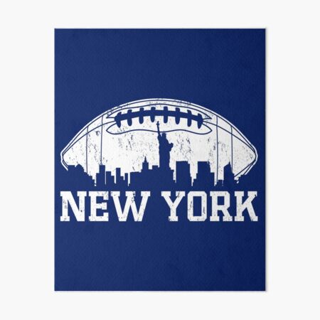 Vintage New York Football Team Retro NY Giants Goalline Sport