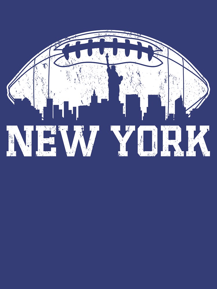 Vintage New York Football Team Retro Giants Goalline Sport