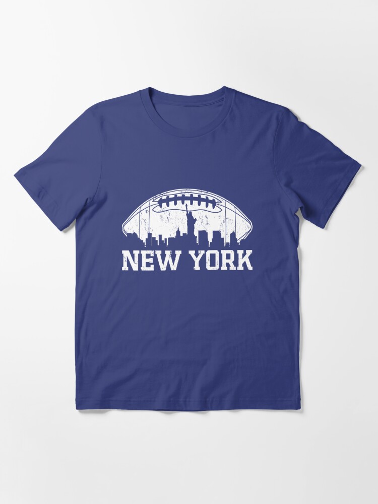 Logo Vintage New York Skyline NY Football Team Retro Giants