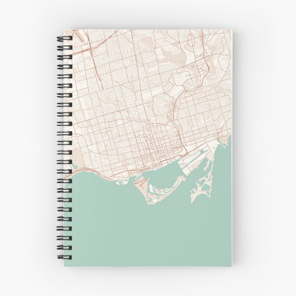 Item preview, Toronto, Canada Map (Theme 2) designed and sold by Mapnify.