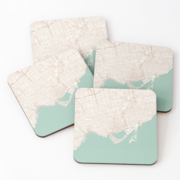 Item preview, Toronto, Canada Map (Theme 2) designed and sold by Mapnify.