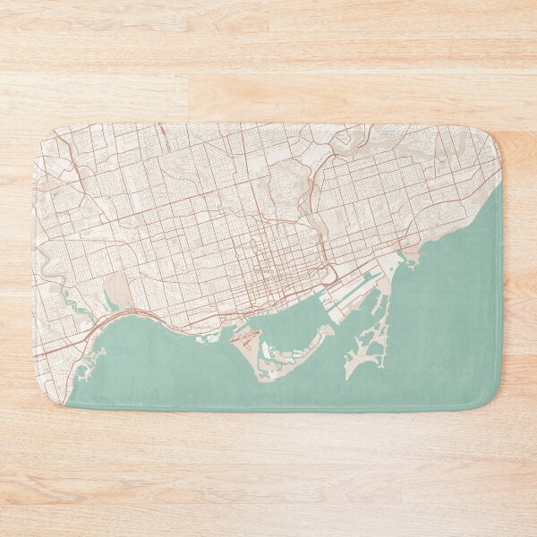 Item preview, Toronto, Canada Map (Theme 2) designed and sold by Mapnify.