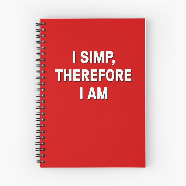 Item preview, I Simp, Therefore I Am designed and sold by ClickForMore.