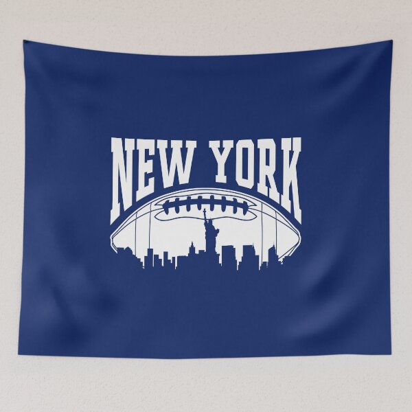Item preview, Vintage New York Skyline NY Football Team Retro Giants Goalline Sport designed and sold by UioniTaomis.