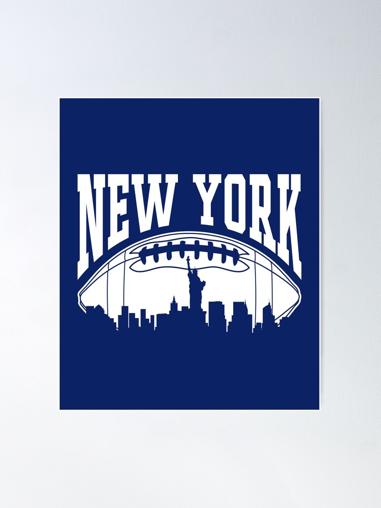 Vintage New York Football Team Giants Retro Goalline Sport  Poster for  Sale by UioniTaomis