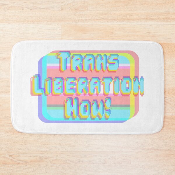 Item preview, Trans Liberation Now! designed and sold by kcyberart.