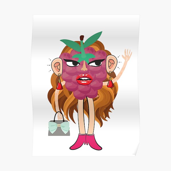 "Berry lady" Poster for Sale by Countrygypsy Redbubble
