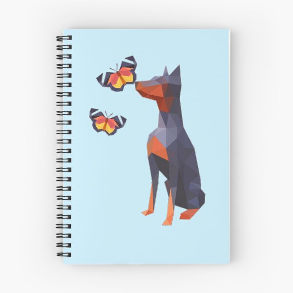 Item preview, Dog and butterflies illustration designed and sold by Sonia dutta_art.