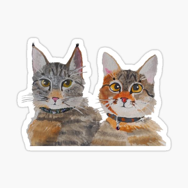 Faye and Juni Sticker
