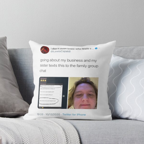 Item preview, lewis capaldi tweet designed and sold by zanevxz-store.