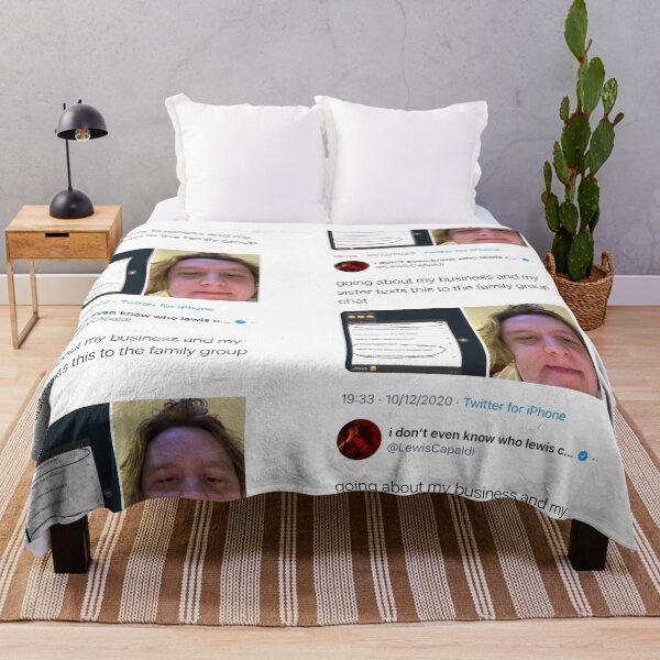 Item preview, lewis capaldi tweet designed and sold by zanevxz-store.
