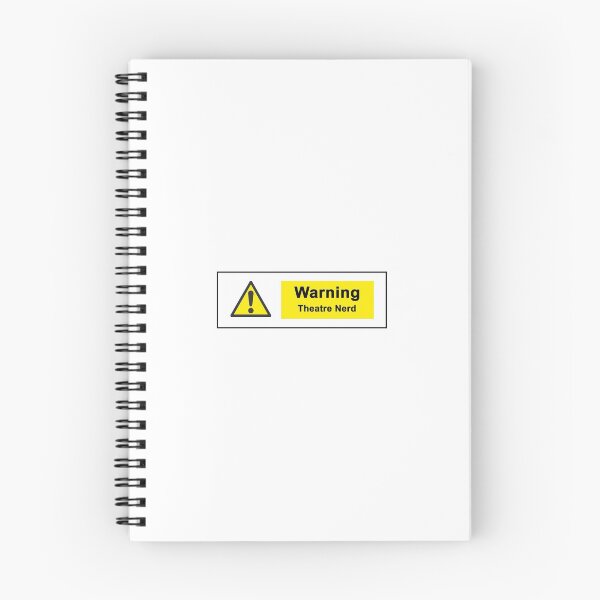 Item preview, Funny Theatre Nerd Warning Gift designed and sold by Stageystuff.