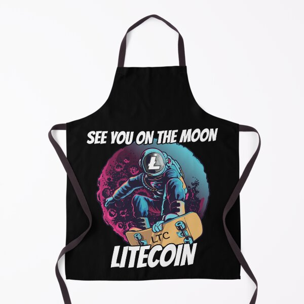 Item preview, See You on the Moon Litecoin LTC Cryptocurrency designed and sold by Bitcoin-Fashion.