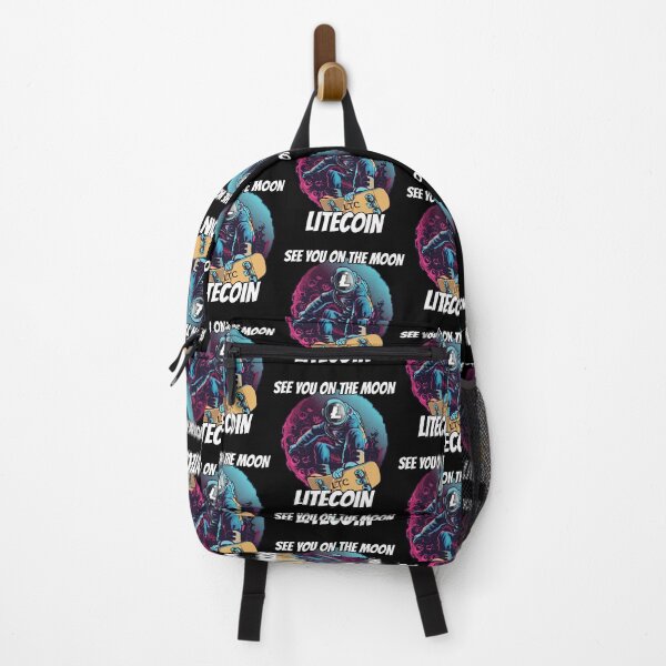 Item preview, See You on the Moon Litecoin LTC Cryptocurrency designed and sold by Bitcoin-Fashion.