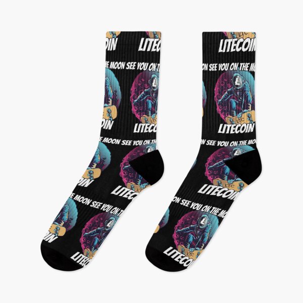 Item preview, See You on the Moon Litecoin LTC Cryptocurrency designed and sold by Bitcoin-Fashion.