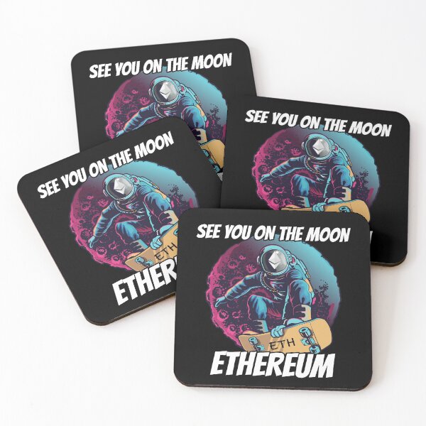 Item preview, See You on the Moon Ethereum Cryptocurrency designed and sold by Bitcoin-Fashion.