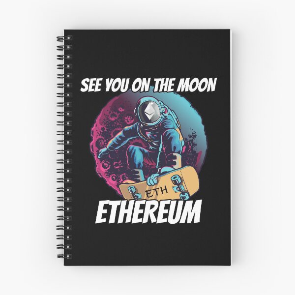 Item preview, See You on the Moon Ethereum Cryptocurrency designed and sold by Bitcoin-Fashion.