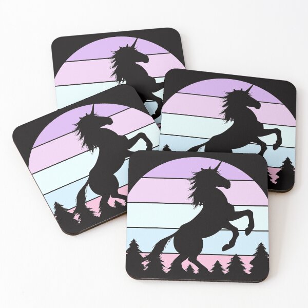 Item preview, Pastel Sunset Unicorn Silhouette designed and sold by Felicity-K.