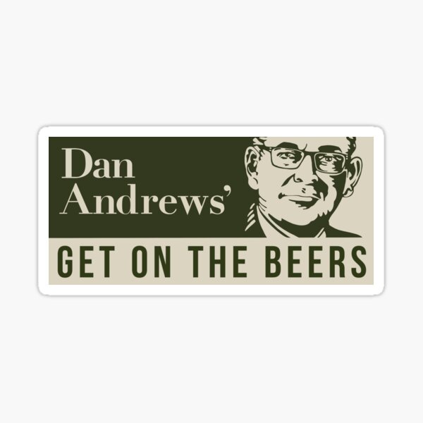 Dan Andrews Pegatina