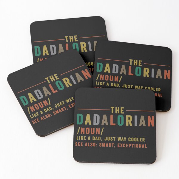 Item preview, The Dadalorian Like a Dad Just Way Cooler designed and sold by UioniTaomis.