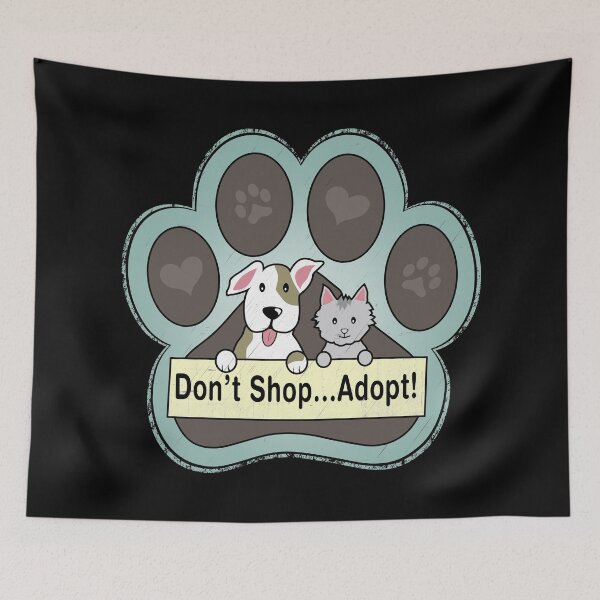Item preview, Adopt Dog - Adopt Don't Shop designed and sold by BaitHook.