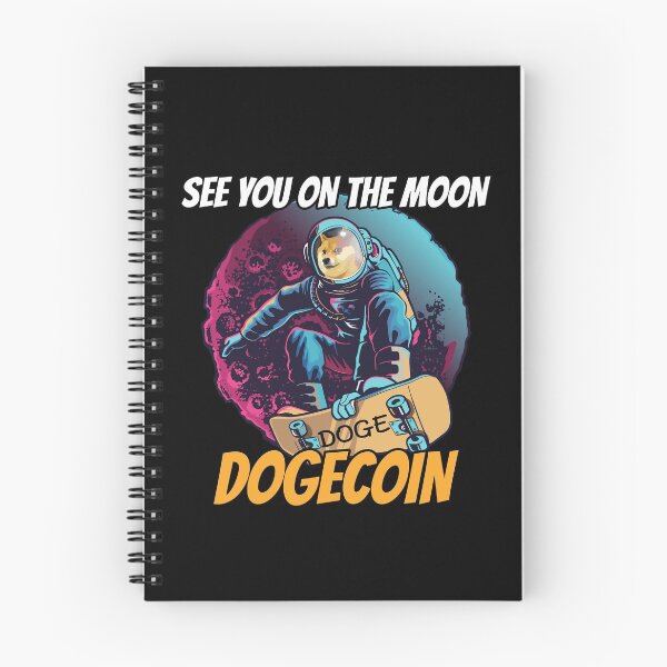 Item preview, See You on the Moon Dogecoin DOGE Cryptocurrency designed and sold by Bitcoin-Fashion.
