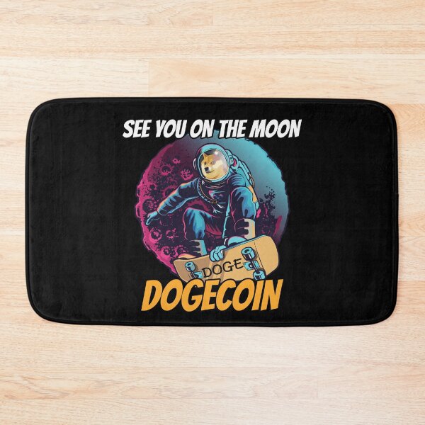 Item preview, See You on the Moon Dogecoin DOGE Cryptocurrency designed and sold by Bitcoin-Fashion.