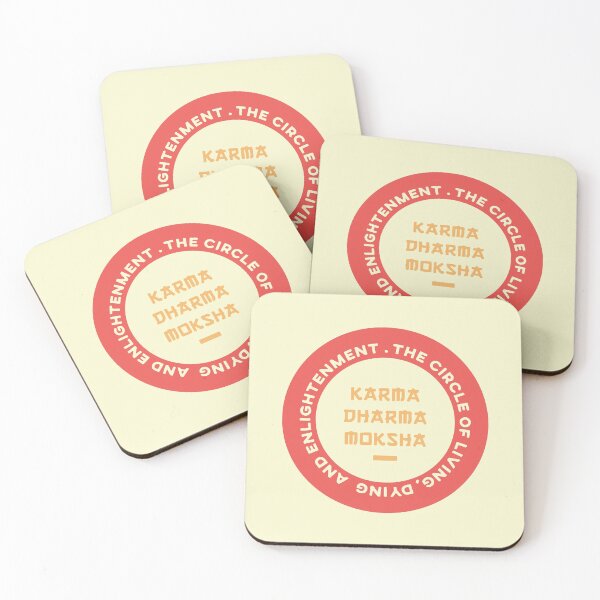 Item preview, Karma Dharma Moksha. The circle of living, dying and Enlightenment designed and sold by designdroplet.