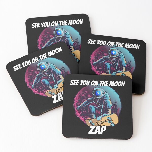 Item preview, Copy of See You on the Moon ZAP Cryptocurrency designed and sold by Bitcoin-Fashion.